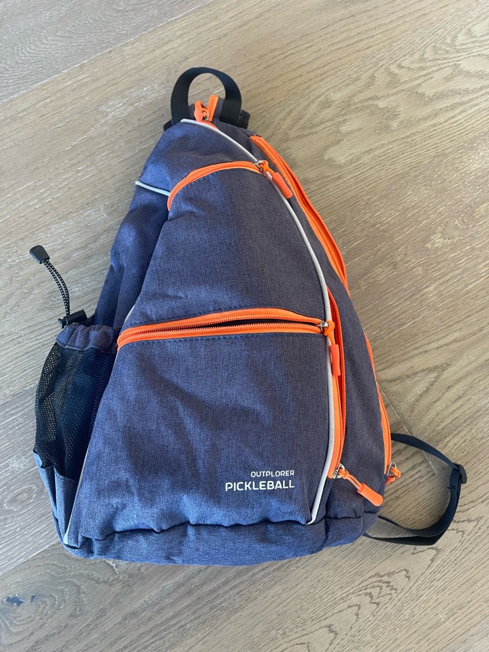 Pickleball bag with Orange Accents